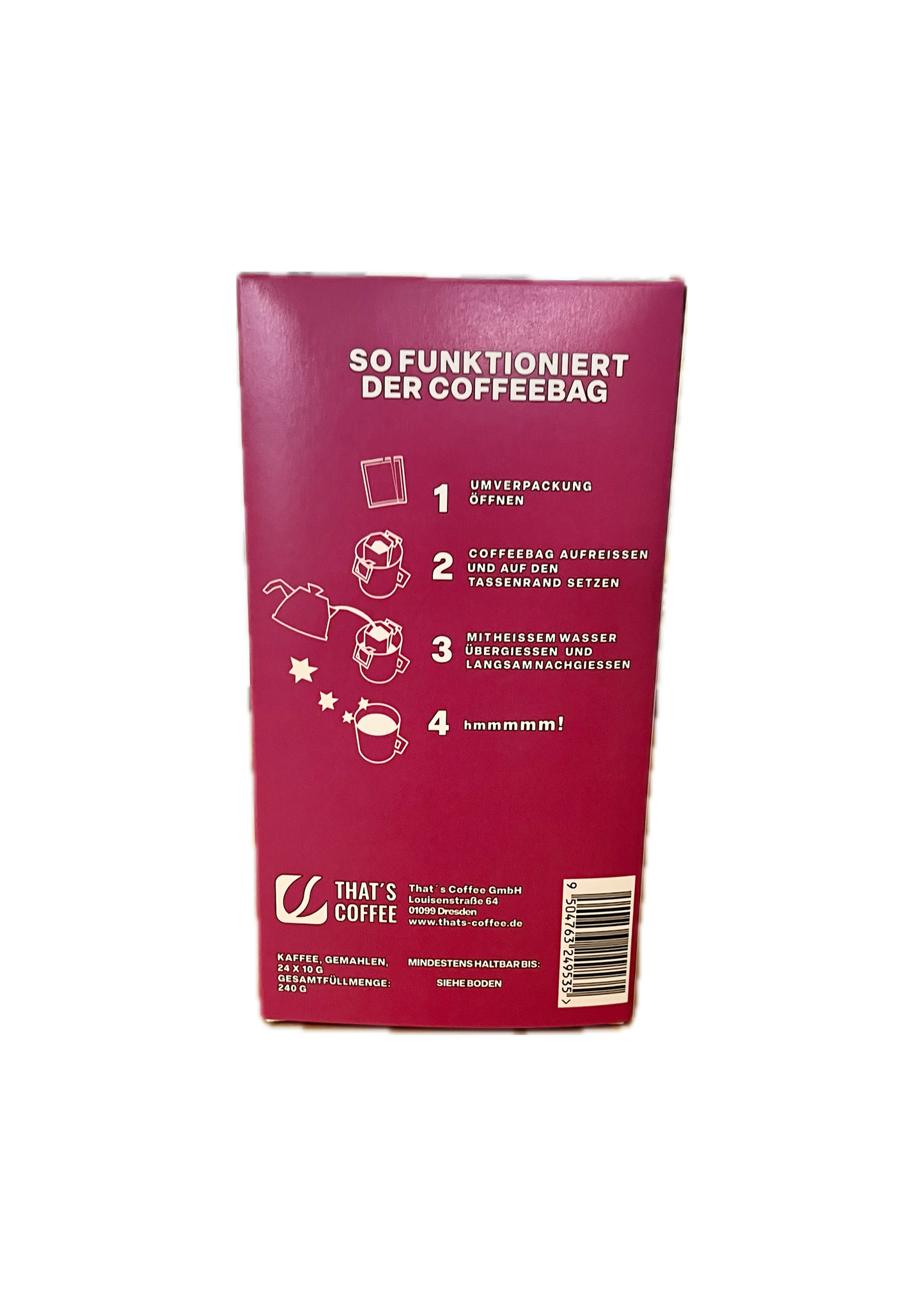 CoffeeBag Kalender Brew the Moment