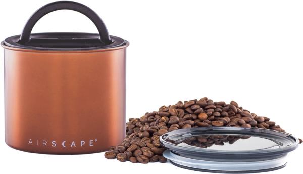 Airscape coffee tin for 500g coffee, in different colors