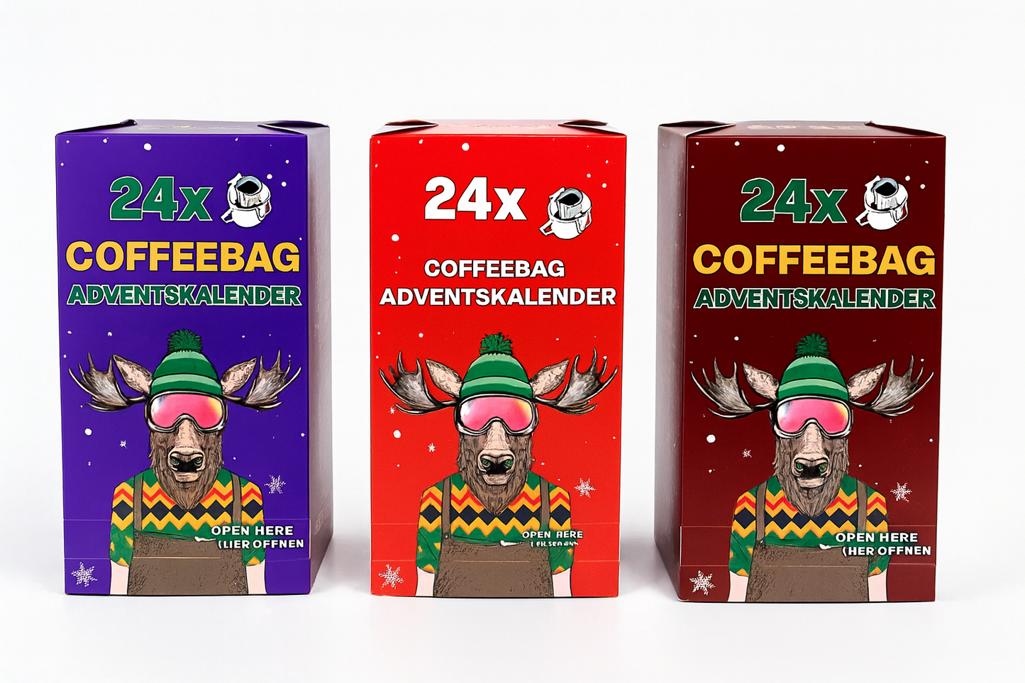 Kaffee Adventskalender Bordeaux