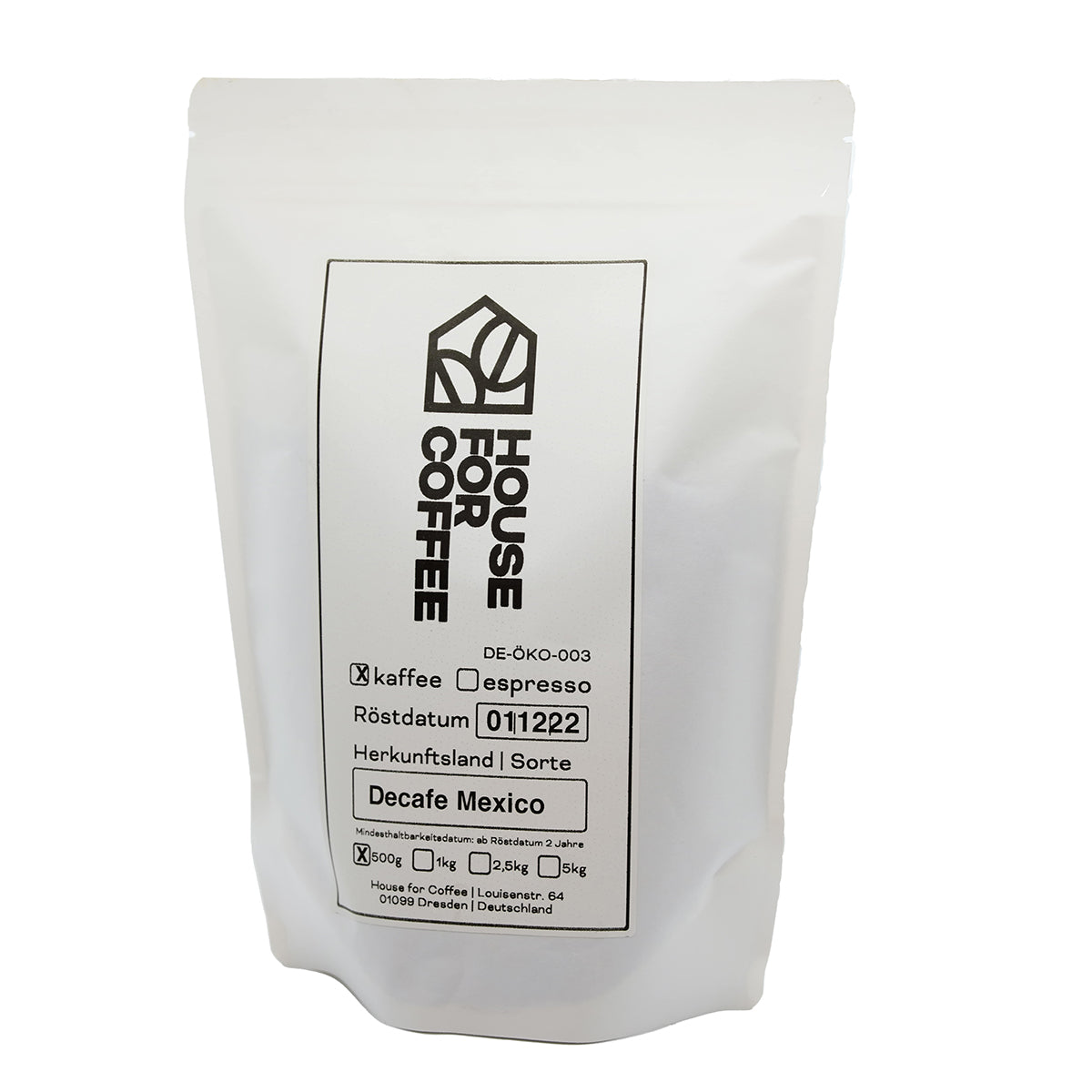 DwieDecaf - Entkoffeinierter Kaffee
