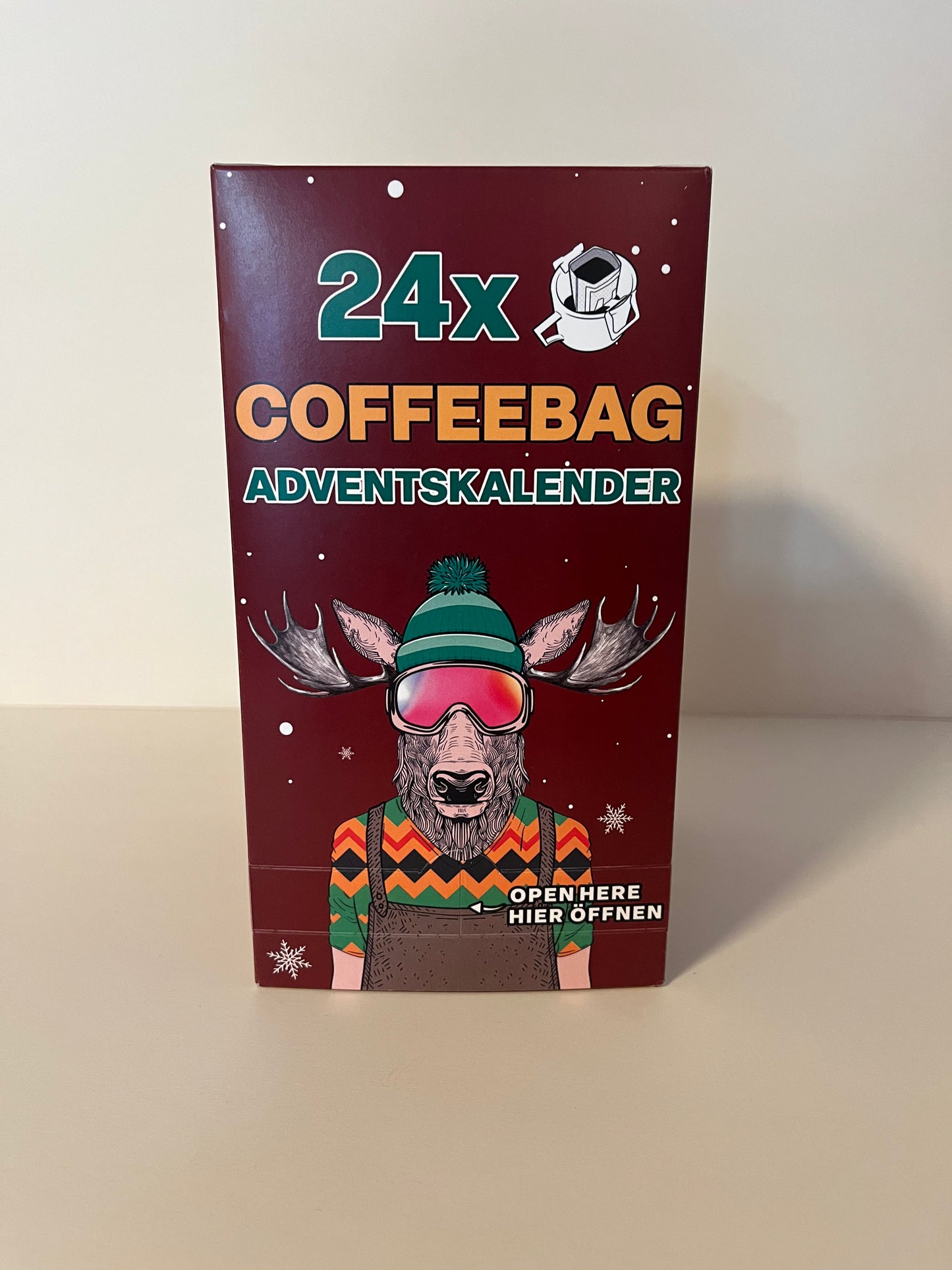 Kaffee Adventskalender Bordeaux
