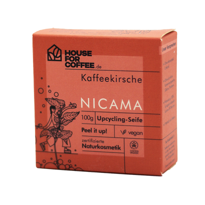 Nicama Kaffekirschen Naturseife Seite