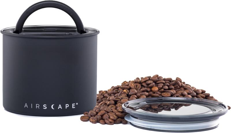 Airscape Kaffeedose für 250g Kaffee - schwarz matt