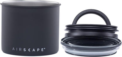 Airscape Kaffeedose für 250g Kaffee - schwarz matt