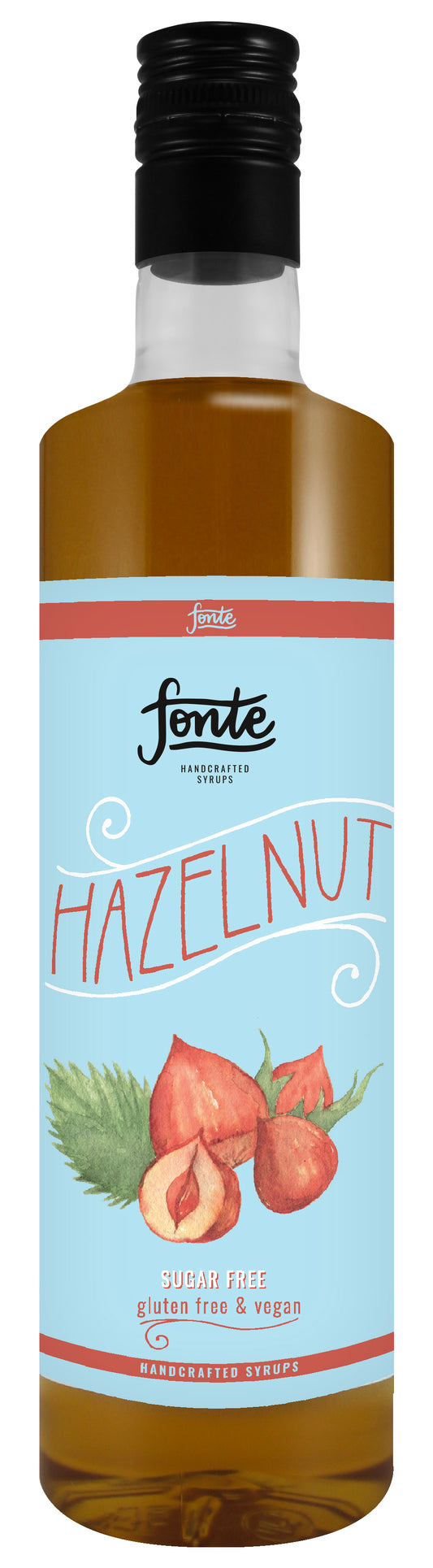 Fonte Hazelnut Sirup Zuckerfrei